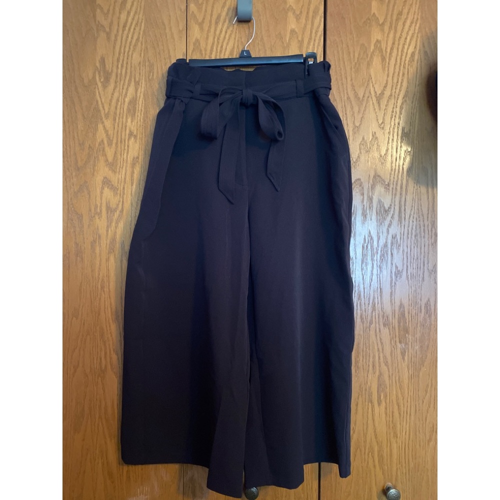 Apt. 9 Wide Leg Cropped Paper Bag